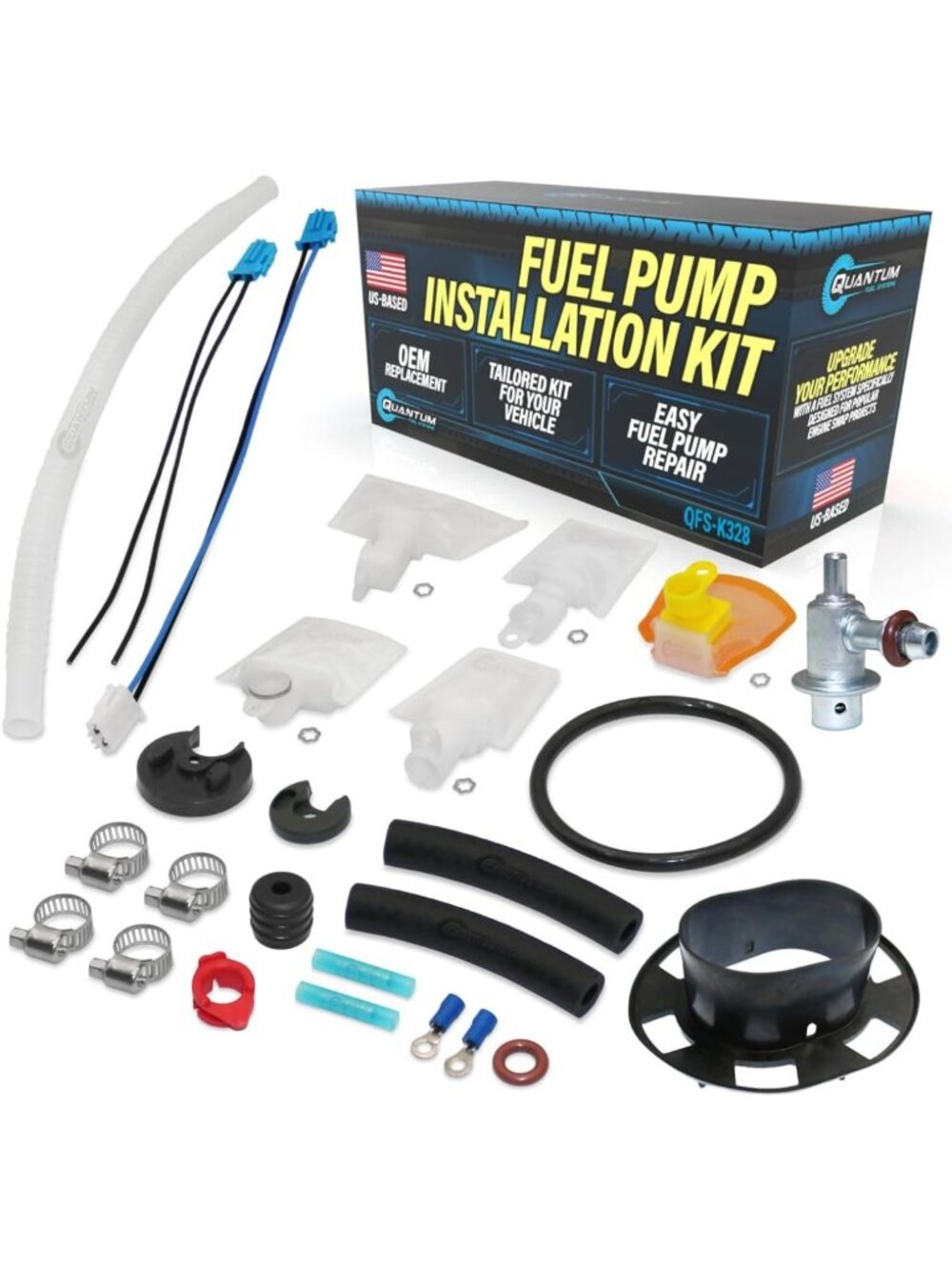 Complete EFI Fuel Pump Install Kit for Honda CBR1000RR 2004-2007 | Regulator